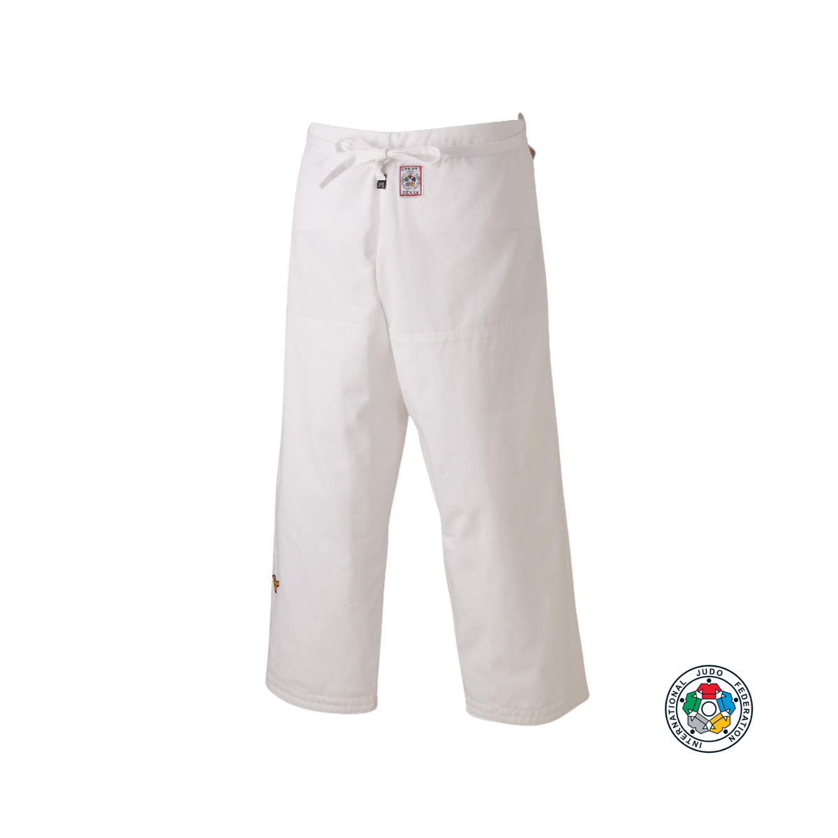 Mizuno IJF Judobroek YUSHO BEST - Wit Broeken