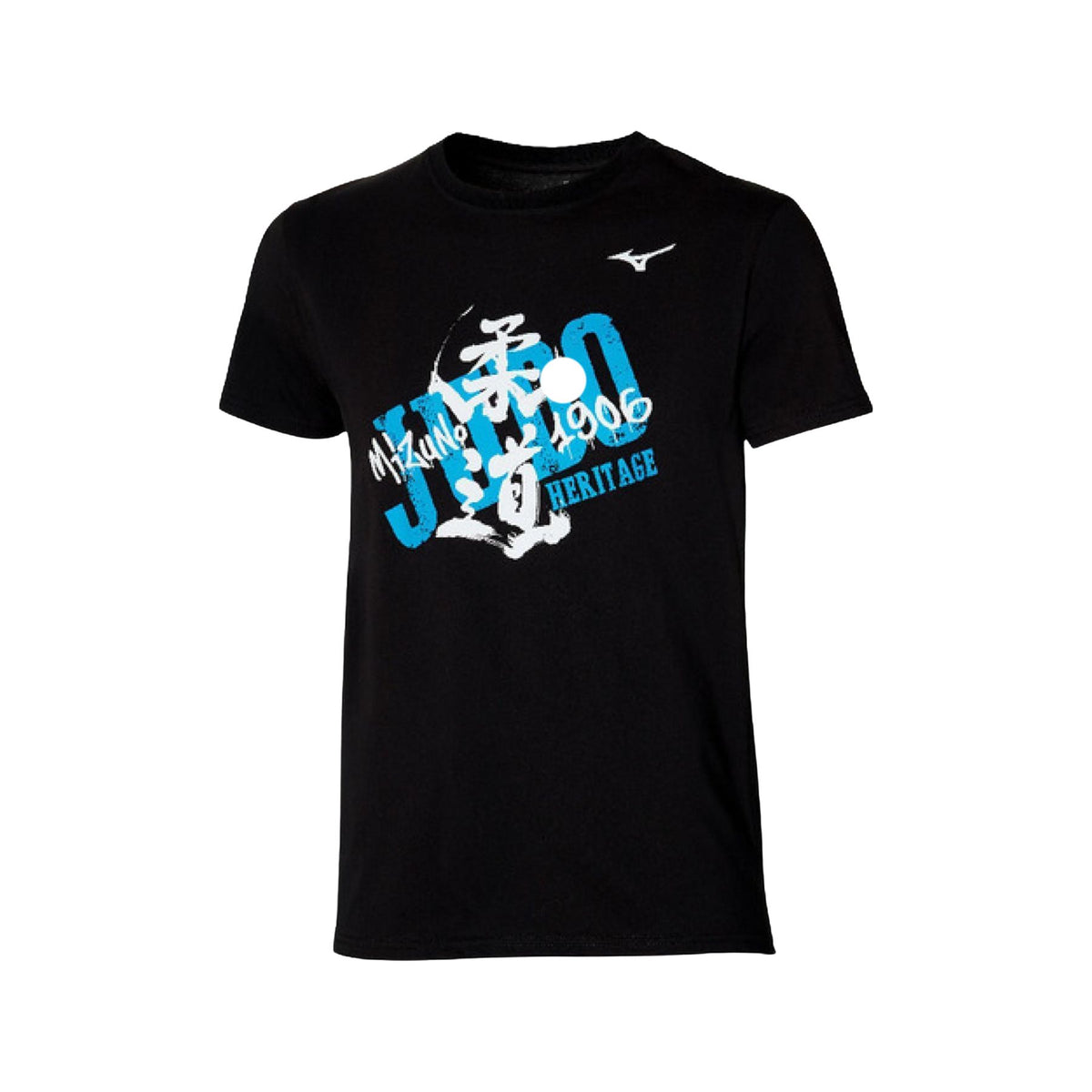 Mizuno Judo Heritage Tee JNR - Black Sportkleding