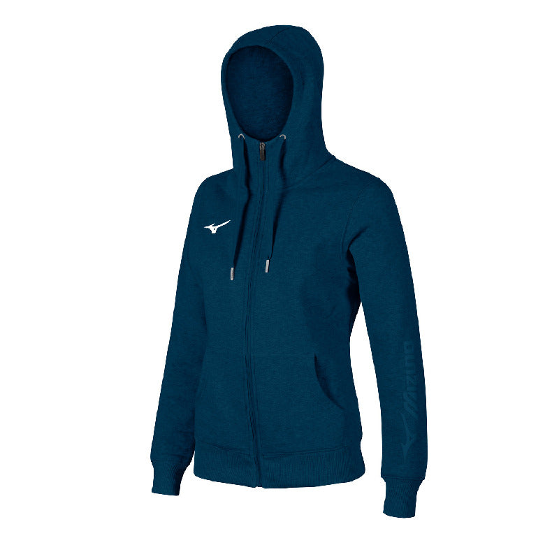Mizuno Team Sweat FZ Hoodie Dames - Navy Sportkleding
