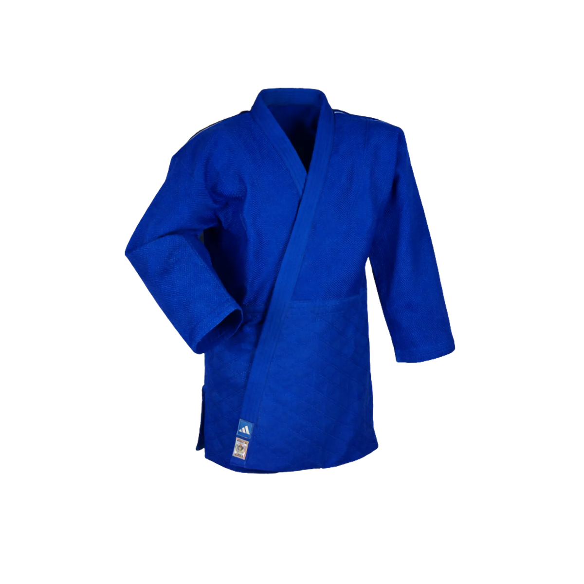 Adidas Champion III IJF judopak regular fit blauw Pakken