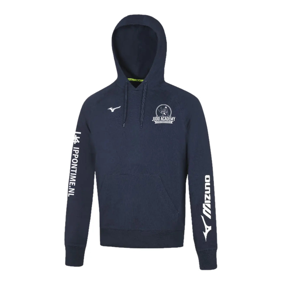 Mizuno J.A. Stedendriehoek Terry Hoodie Junior Sportkleding