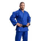 Ippon Gear Fighter 2 Slim Fit Judo Jacket - Blue Pakken