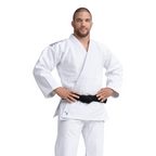 Ippon Gear Fighter 2 Slim Fit Judo Jacket - White Pakken