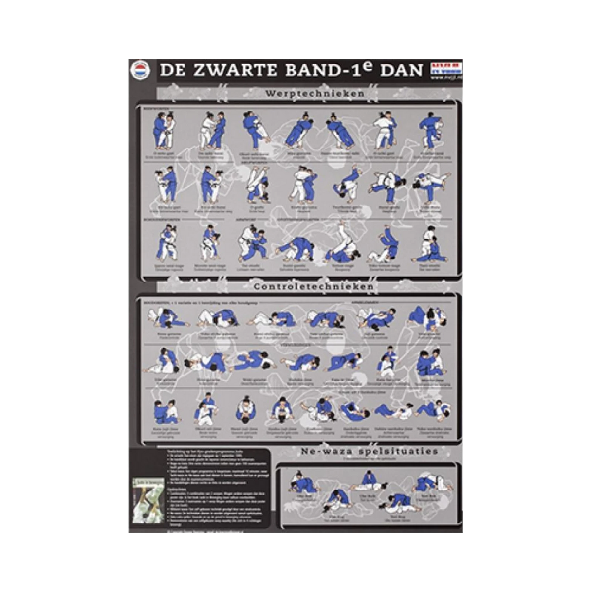 KYU Kaart Zwarte band Accessoires
