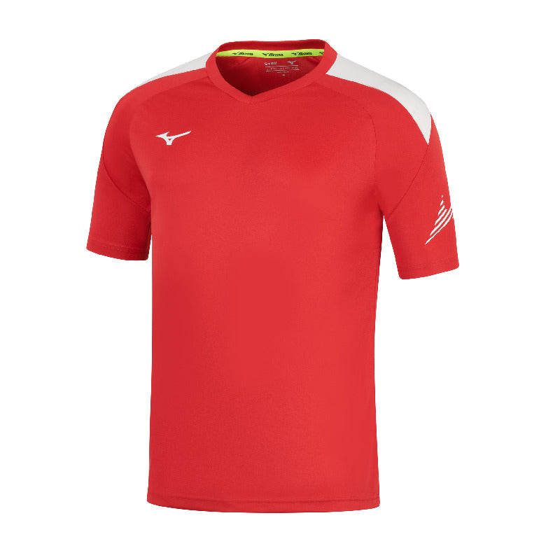 Mizuno Team MZRB Tee JR - Red Sportkleding